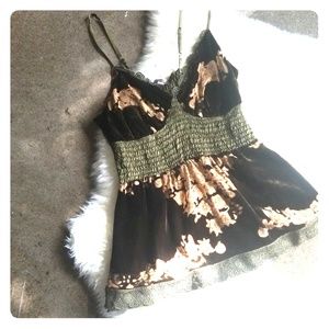 HALE BOB SILK SPAGHETTI STRAP CAMISOLE